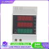 Din Rail Voltmeter Amp Active Power Factor Time Energy Voltage Current Monitor for Household Electricity Accessories