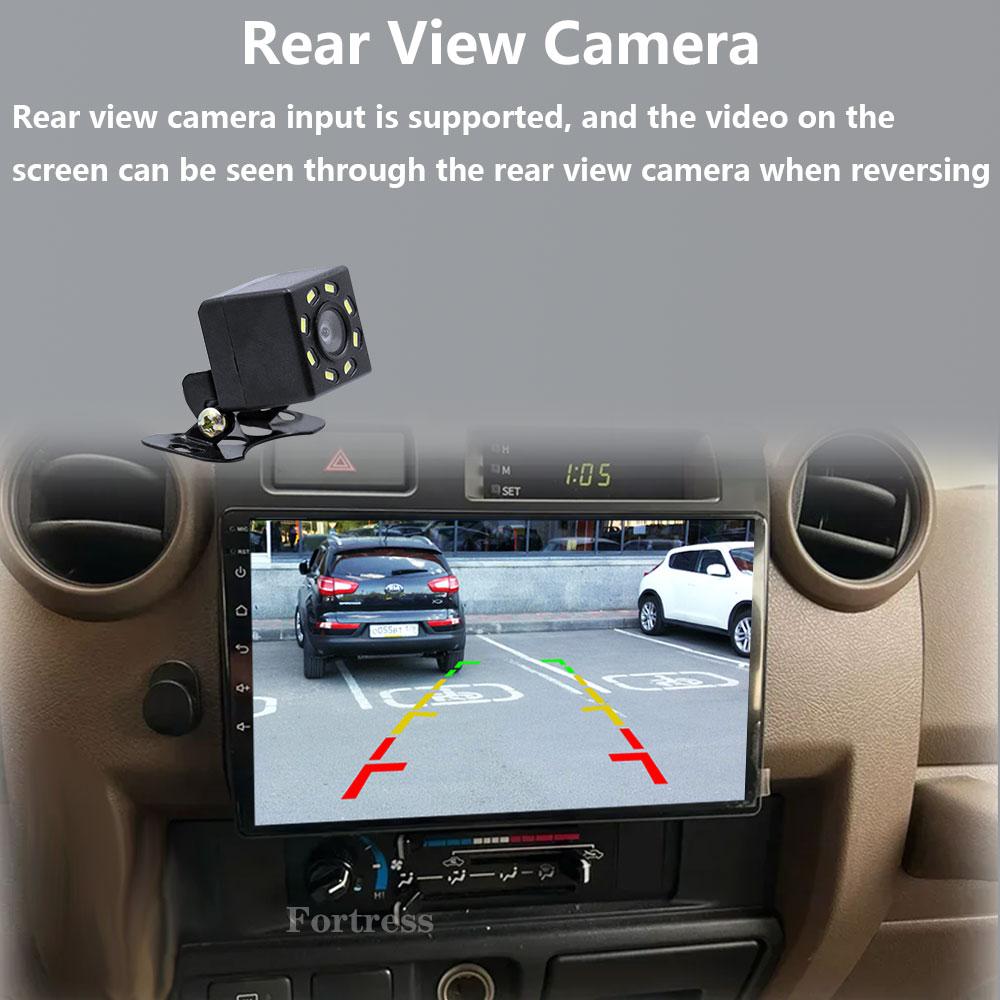 9" For Toyota Pickup Land Cruiser LC 70 79 Series 2007-2020 Android 14 Autoradio Wireless Carplay Multimedia Player Radio DVD