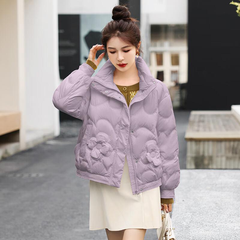 

YILITON Женский пуховик из пуха белой утки, толстый, YTMJH158 L