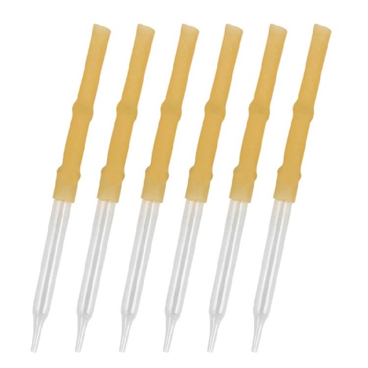 

6 Pcs Lab Liquid Transfer Pipette Pipettes Dropper Alkaline Burette Glass Dropper for Lab Science 1