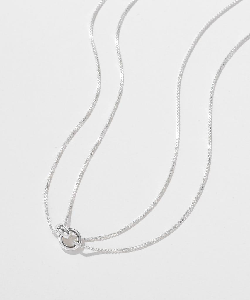 Attica Raw Mirrored Dew Necklace / Nbs015