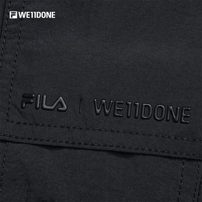 FILA x WE11DONE Men's Woven Cargo Cropped Pants