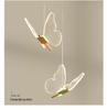 Nordic Luxury Butterfly Hanging Lamp - Modern Minimalist for Bedroom, Dining Room, or Staircase