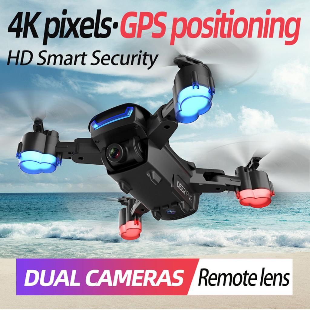 Drone With Double HD Camera GPS 4K 5G WIFI FPV Optical Brushless RC Quadcopter