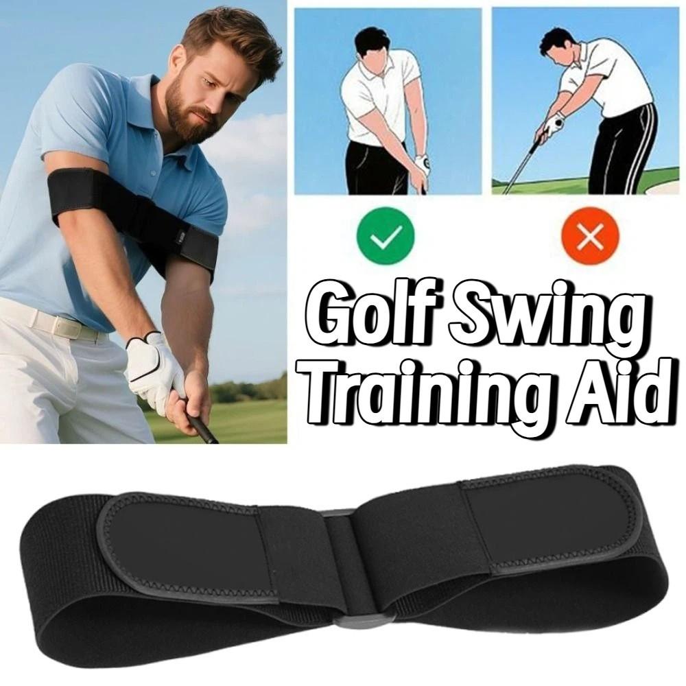 Adjustable Golf Swing Training Aid Elastic Golf Swing Strap for Improving Distance and Accuracy