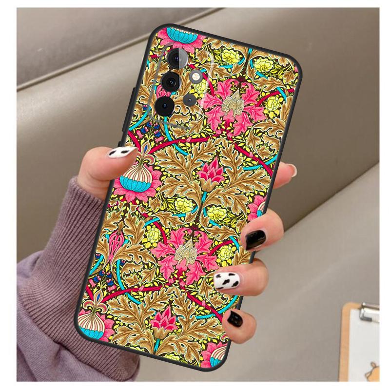 

William Morris Strawberry Thief For Samsung Galaxy A53 A33 A23 A13 A14 A24 A34 A54 A52 A32 A22 A12 A51 A71 A25 A15 Case Samsung A52S 5G