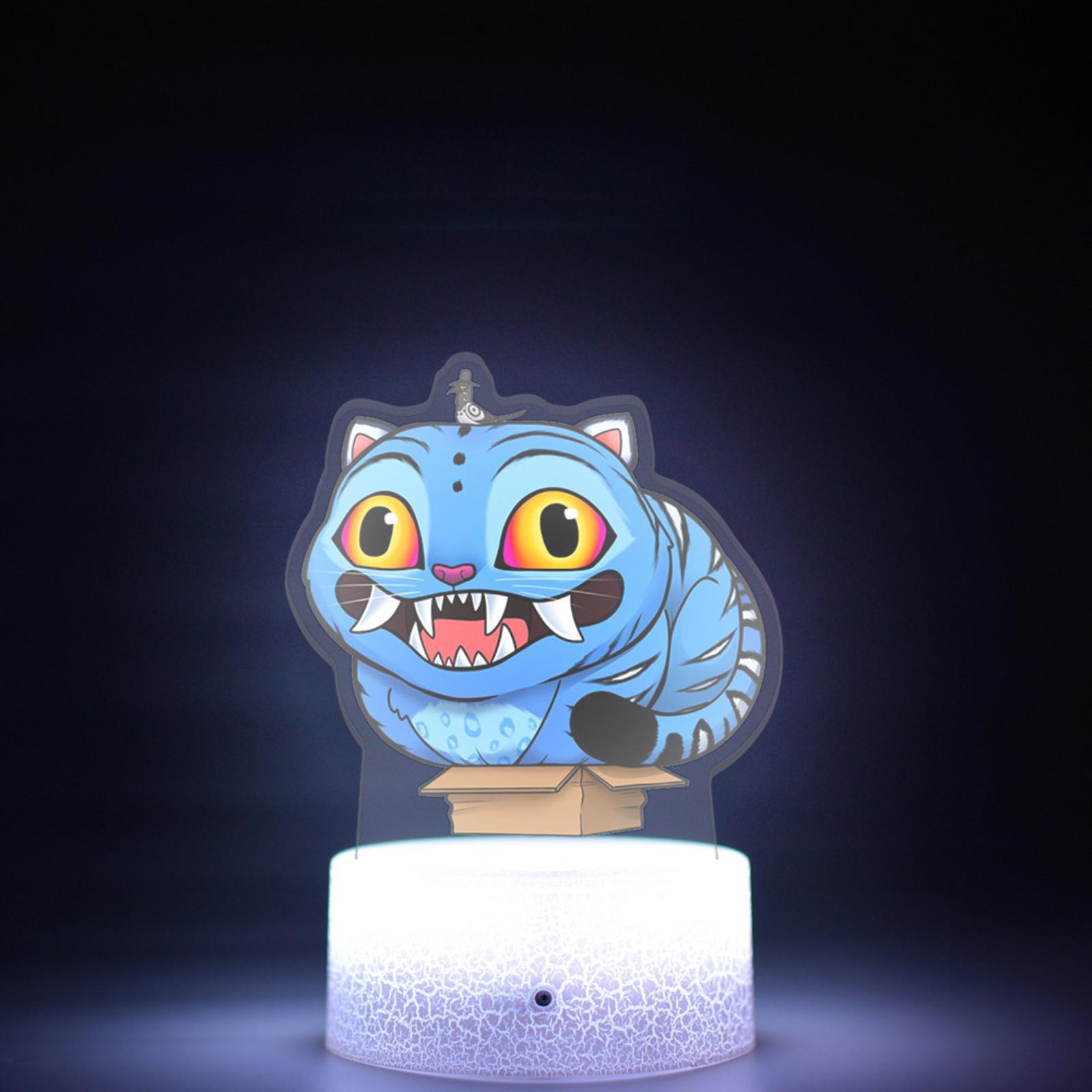 

Настольный ночник подходит для детских подарков, для поклонников красивых подарочных светильников. One Size