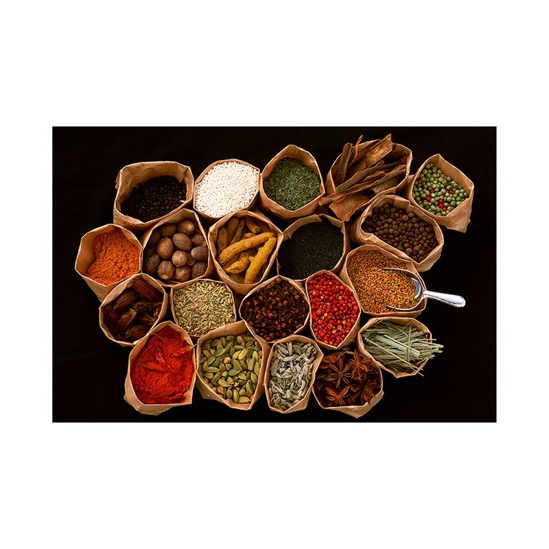 Kitchen Wall Art Pictures Spice Herb Cooker Posters and Prints Canvas Painting Home Decor for Restaurant Dining Room