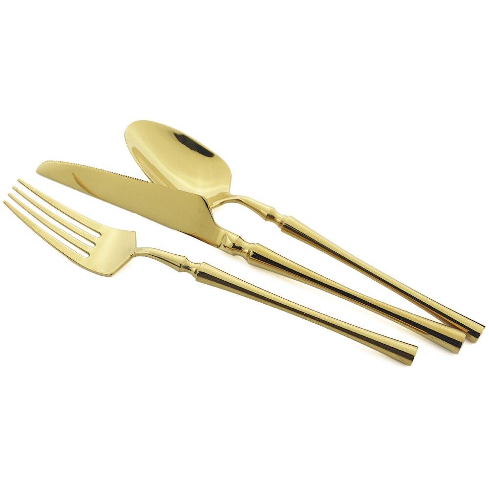 Dessert Fork Coffee Spoon Dinnerware Set Mirror 304 Stainless Steel Cutlery Set Tableware Family Party Kitchen Silverware