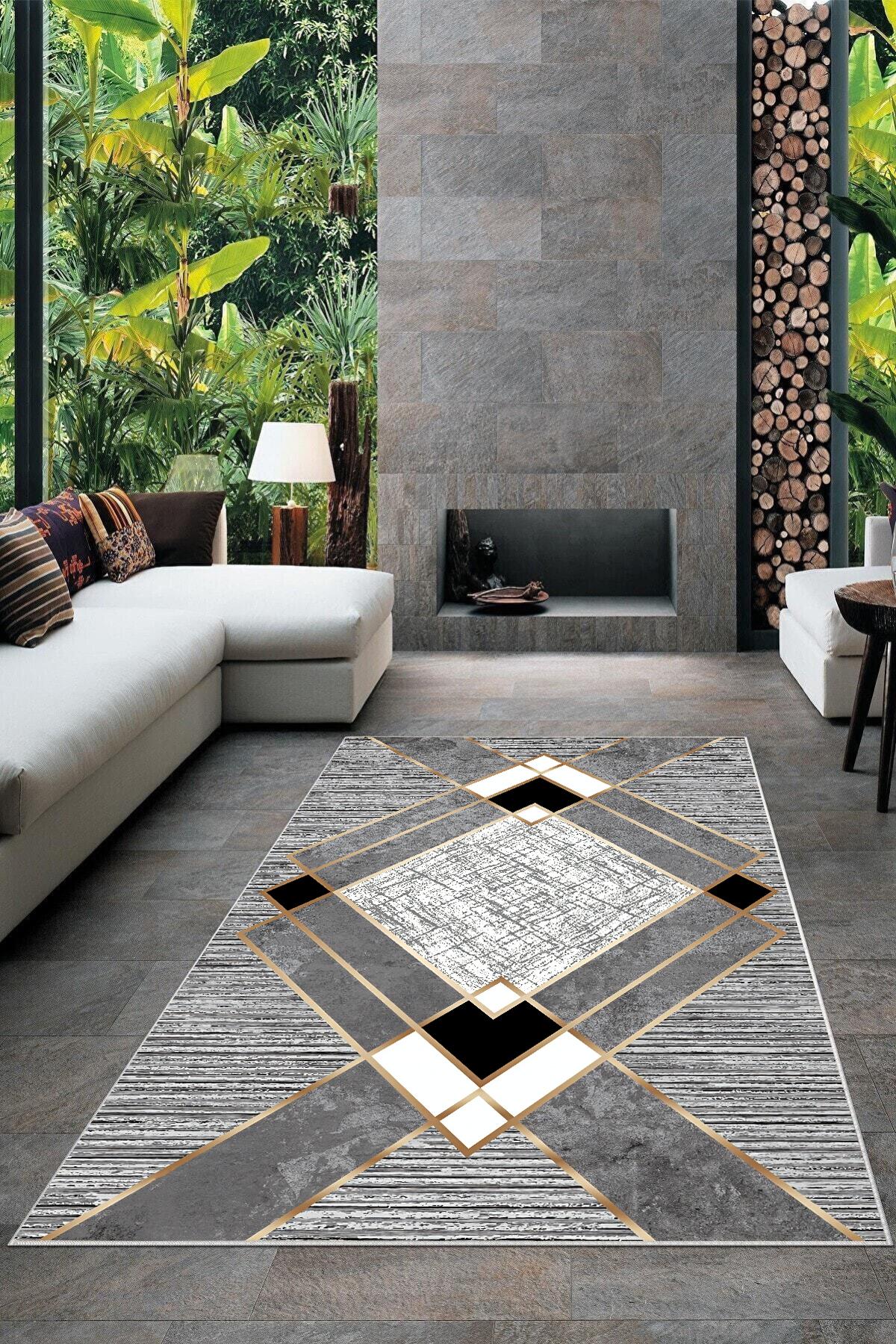 

Моющийся нескользящий ковер и дорожка с цифровой печатью KOZZY HOME