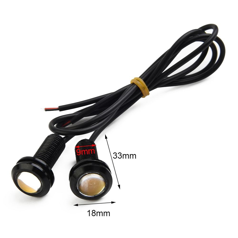 4pcs 3000k Amber LED Lights Grille Lighting Kit Truck For Ford SUV Raptor Style