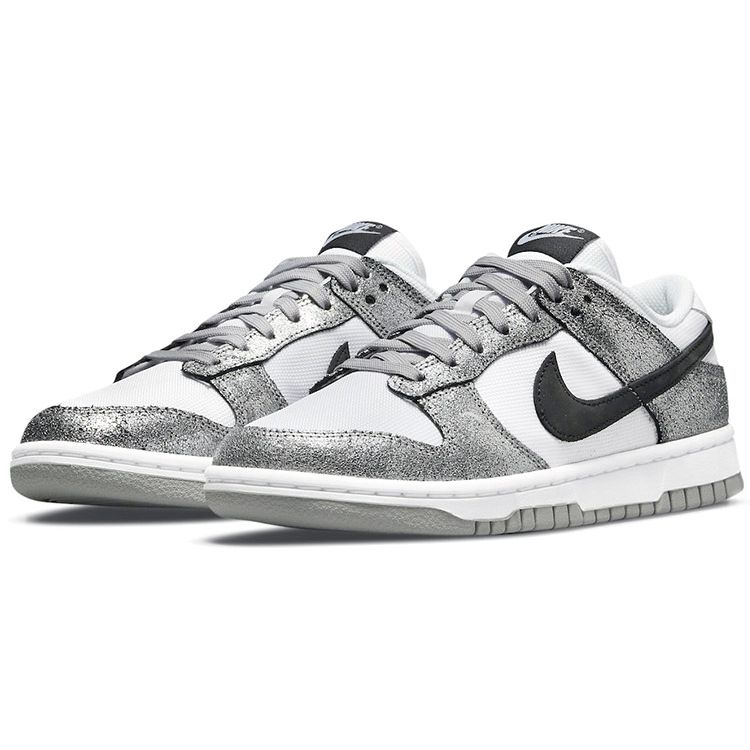 Nike Dunk Low Golden Gals Women Sneakers Silver Metallic-Silver Off-Noir DO5882-001