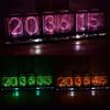 Imitate Full Color RGB Glow Tube Clock LED Music Spectrum DIY Kits Decoration Gift Night Light Atmosphere Light