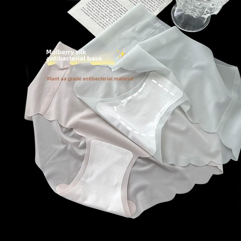 Lady Summer Ultra Thin Pure To Sweet Abdominal Lift Hip Without Trace In Waist Triangle Briefs