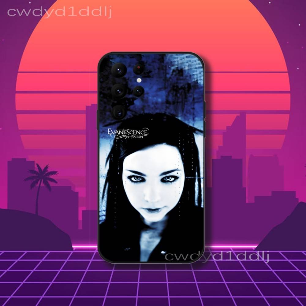 

E-Evanescence Fallen The Open Door Phone Case For Samsung S10,S21,FE,S21 ,S26,S25,S24,S23,Ultra,S9,S22,Plus Black Shockproof TPU Samsung S25