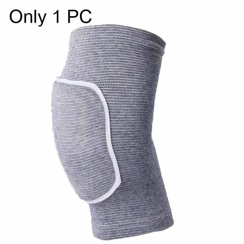 1Pc Sports Knee Pad Breathable Elastic Knee Protector Dance Yoga Football Knee Brace Anti-Slip Compression Fitness Knee Pad