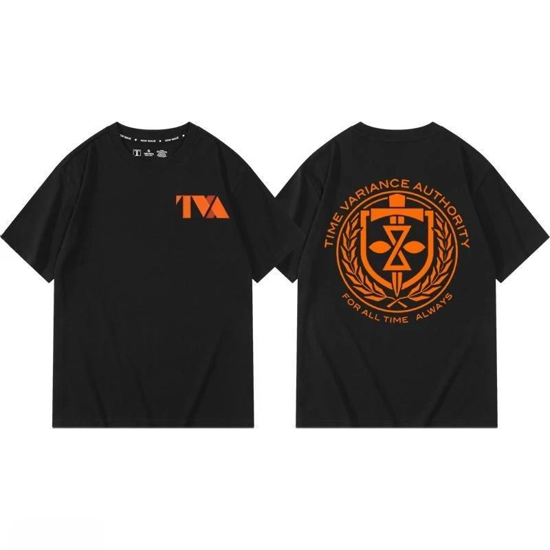 Childrens Tshirt Trendy Cool Marvel TVA Printed Parent Child Wear 2026 Summer New Cotton Short Sleeved Unisexs and Womens Top