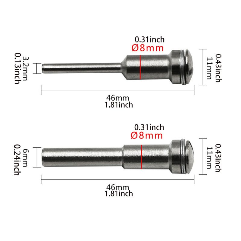 Cutting Disc Mandrels Wheel Mandrel Cutting Wheel Holder For Rotary Tool