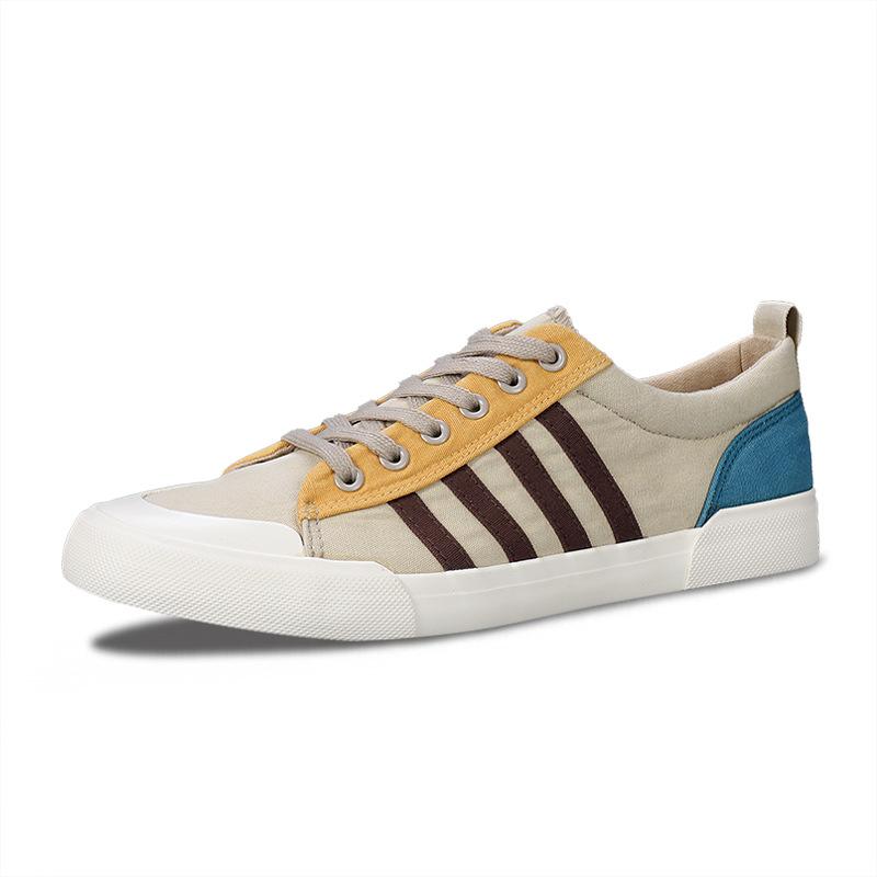 Spring New Lowtop Canvas Shoes Mens Shoes Mens Spring Casual Mens Shoes Flat Versatile Board Shoes Men