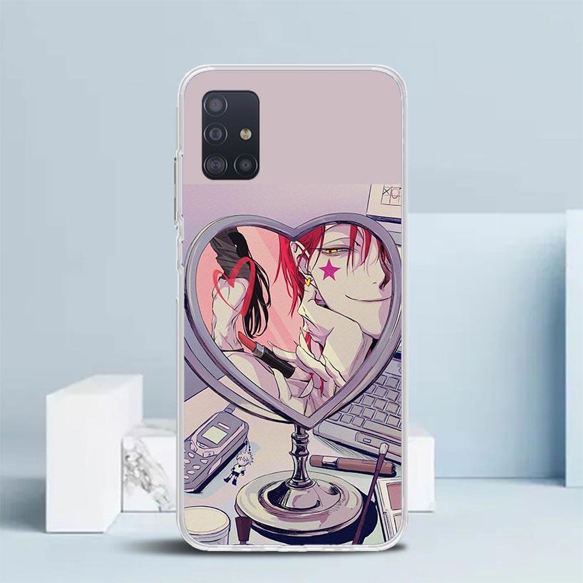 Huner X-Hunters Hisoka Phone Case For Samsung Galaxy A52 A32 A22 A12 A51 A50S A30S A10S Note 20 Ultra 10 S10 Plus A31 A20 A71 A7