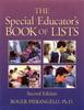 Kniha The Special Educator's Book of Lists