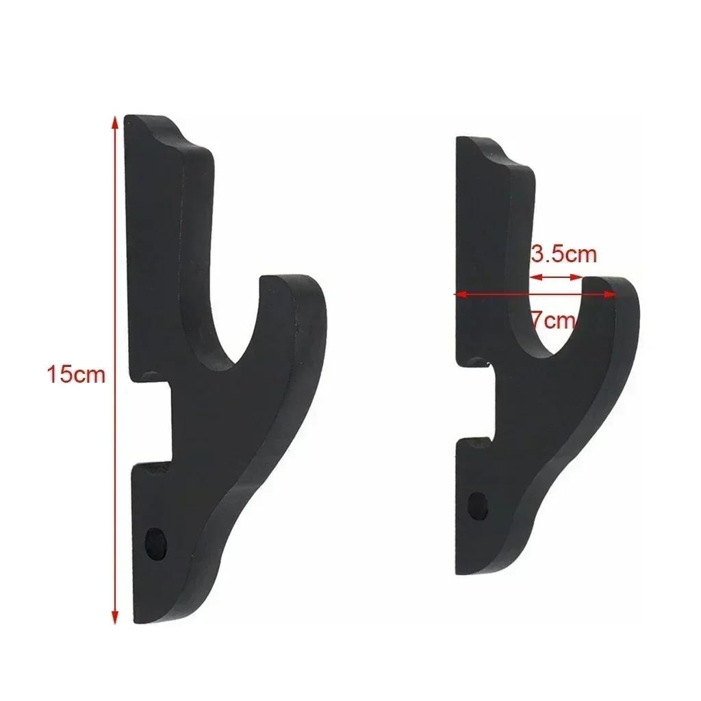Sword Wall Mount 2/Set 1-Tier Hook Katana Holder Adjustable Display Hanger for Samurai Sword Tanto Rapier Cosplay Rack