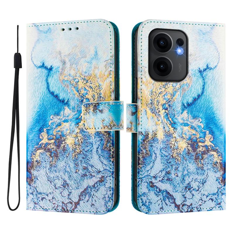 Luxury Flip Leather Case For OPPO Reno14 F 5G Flip Cover On For OPPO Reno9 A Reno 9A 13F 14F 13 Pro 14 5G Wallet Flower Cases
