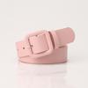 The New Simple and High-end Women's Square Buckle Candy-colored Versatile Decorative Belt Is Fashionable and Elegant for Women