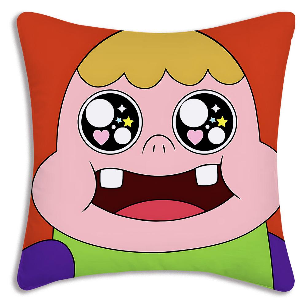 Roztomilé kreslené povlaky na polštář TV C-Clarence Dekorativní povlaky na polštář do obývacího pokoje Domácí dekorace Oboustranný tisk Krátký plyš Roztomilý povlak na polštář