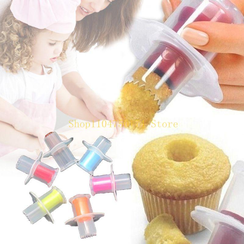 Muffin Cake Hole Digger DIY Cupcake Corer Cake Cored Remove Device Muffin Cup Cakes Baking Dessert Pastry Decorations Top Sale