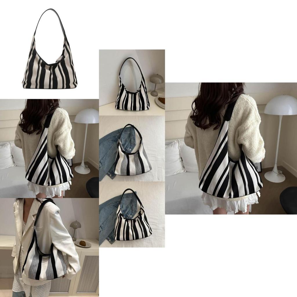 Chic Vintage One Shoulder Tote Bag In Black Perfect For Everyday Fashion Needs