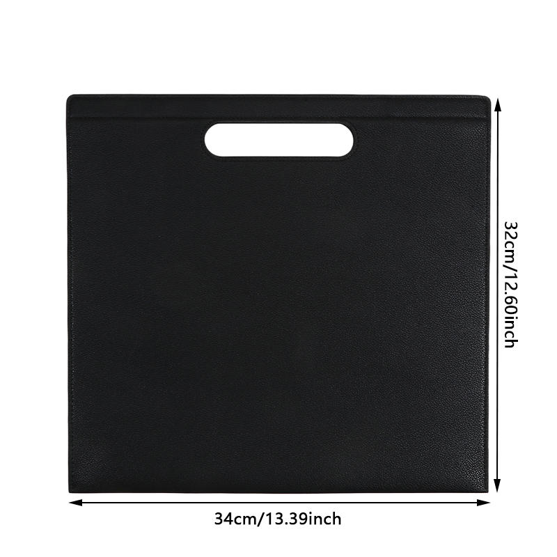 A4 Heavy PU Leather Document Bag, Office Organizer, Tablet Bag, Office Organizer, Folder Organizer With Magnetic Buckle