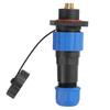 IP68 Waterproof Plug Socket Square Aviation Power Connector Industrial Terminal Adapter SP166 Pin (250V 5A)
