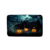 Halloween Shower Curtain Floor Mat Combination Four-Piece Set Kitchen Absorbent Non-Slip Carpet Bedroom Door Mat