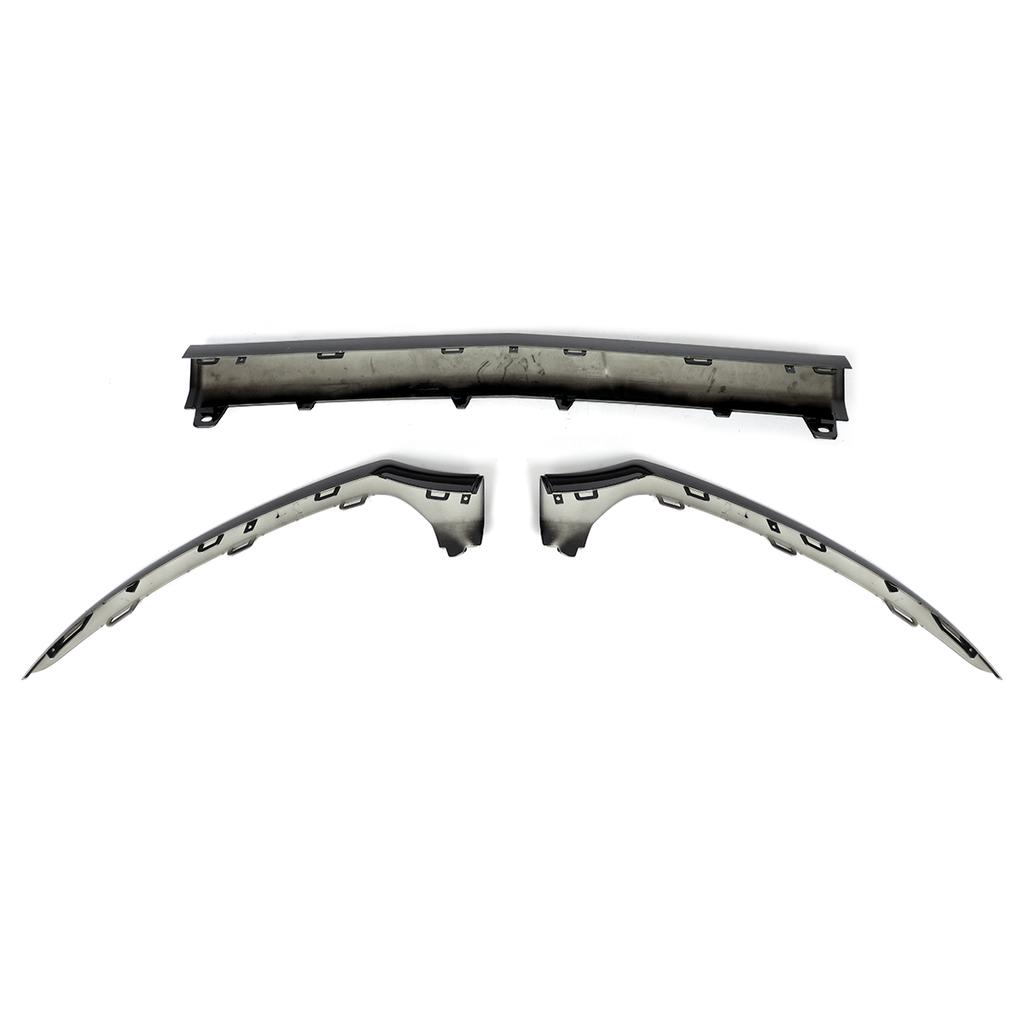 For Mercedes-Benz C-Class W205 AMG 2015 2016 2017 2018 Front Bumper Lip Lower Molding Trim C180 C200 C250 C300 C350 C400