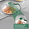 Kitchen Gadgets Microwave Splash Cover High Temperature Resistant Oven Oil Cover Handle PC Fresh-keeping Bowl Protective Cover