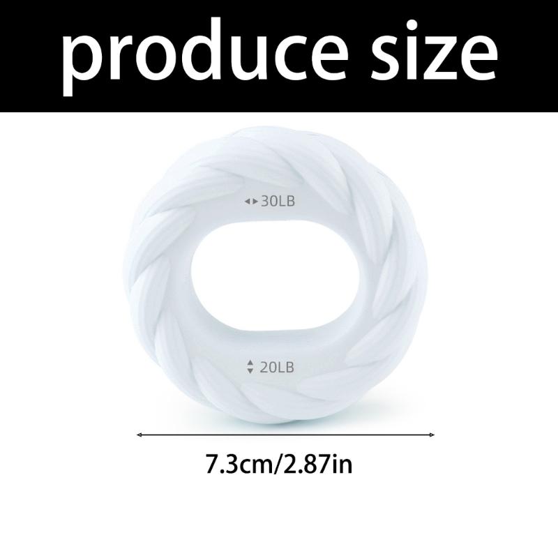 Adjustable Hand Grip Rings Carpal Expander Silicone Exerciser Portable Muscle Finger Forearm Trainer for Homes Gym