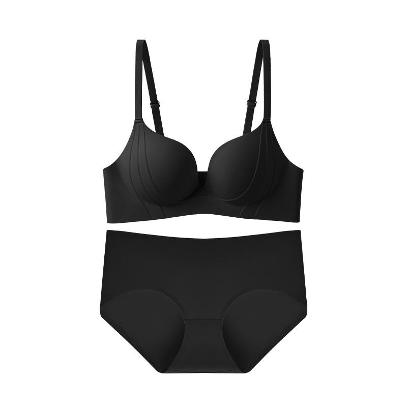Small breasts gather underwear women's summer thin soft support, pull without marks, close the secondary breasts, anti-sagging upper support bra cover