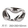 Art Dried Fruit Bowls Irregular Fruit Candy Bowls Snack Plates Hotel Set Creative Exhibition Hall Decorations Storage Tray