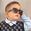 New Children Sunglasses Fashion Colorful Kid Sun Glasses Boy Girl Unisex Vintage square Goggle UV400 Gafas de sol