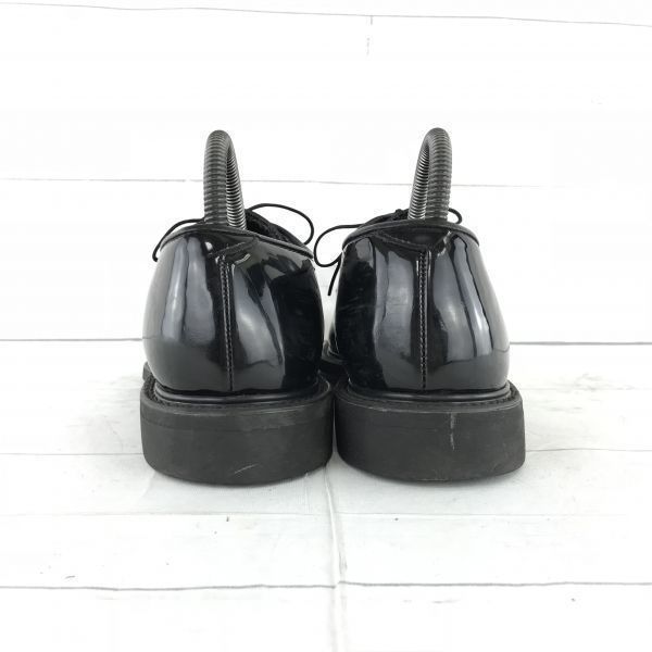 80s-90s? Vintage USA Made/CAPPS/Service Shoes Plain Toe/25.5/Black/(USED)