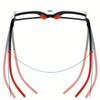 3PCS Sports Reading Eyeglasses Durable Male Female - Comfy Fashion Presbyopic Readers with Polycarbonate Lens Bulk