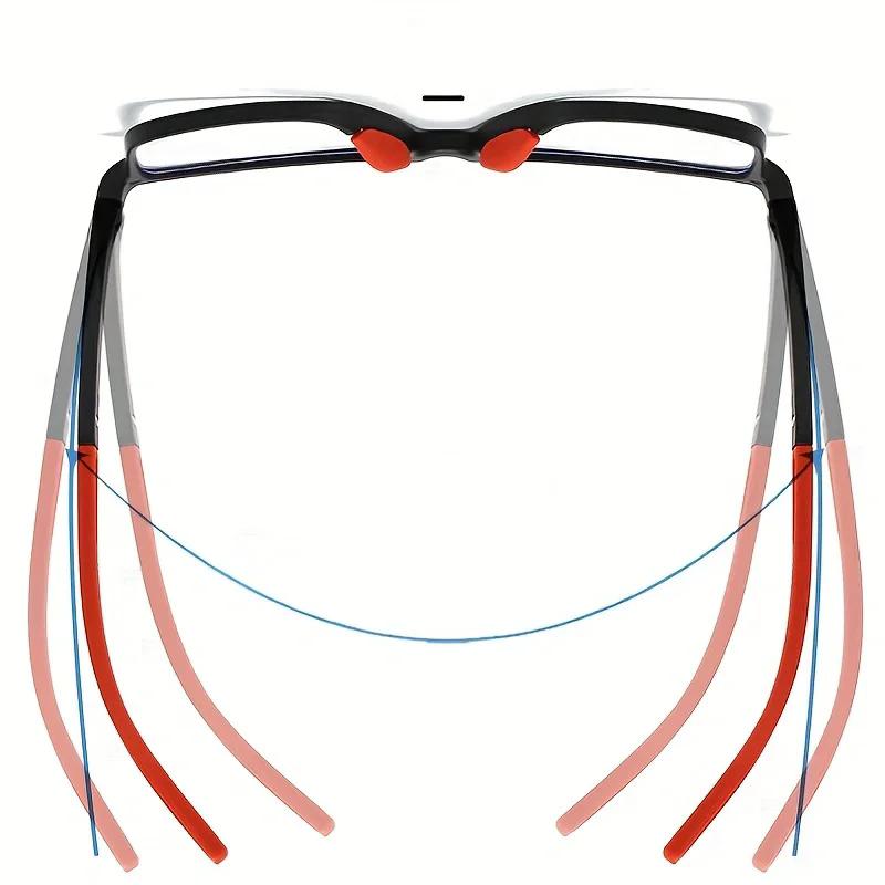 3PCS Sports Reading Eyeglasses Durable Male Female - Comfy Fashion Presbyopic Readers with Polycarbonate Lens Bulk