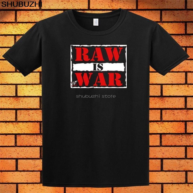 Monday Night Raw Is War WWF TShirt Unisexs Black White New Shirt Cool Casual pride t shirt Unisex Unisex New Fashion tshirt sbz6106 S