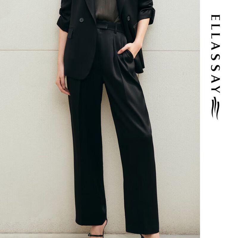 

ELLASSAY Women s Pleated Commuter Trousers M