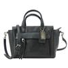 Used Handbag 27923 Leather Black Shoulder