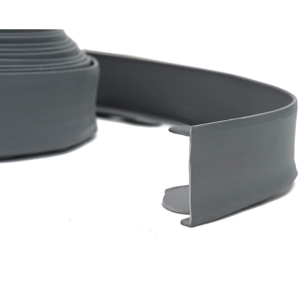 Lawn Edging Grey 1000 X 4 X 5 Cm Plastic