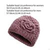 Autumn Winter Knit Beanie Hat Knitted for Travel Backpacking Hiking Outdoor