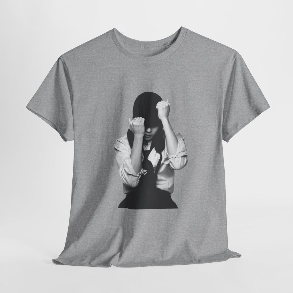 BTS Monochrome Portrait T-Shirt | Black & White Photo Tee
