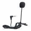 Universal Lavalier Collar Clip Headset Microphone 3.5mm Interview Voice Mic